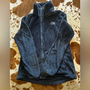North Face Full Zip Sweatshirt/Jacket Blue Size Medium